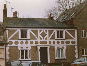 The door to the upstairs flat is at the back in case you wonder